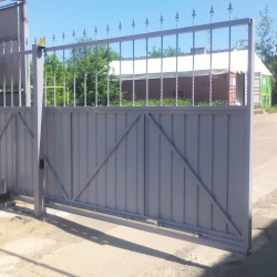 Ворота откатные Мир Дерева